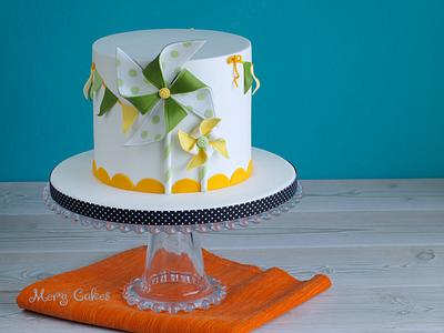 Pinwheels cake - Cake by Mery Cakes