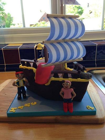 Jake & The Neverland Pirates Cake - Cake by Sajocakes