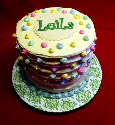 Marshmallow Birthday Cake - Cake by Lainie