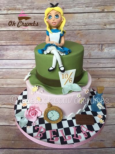 Alice in a Wonderland - Cake by Oh Crumbs