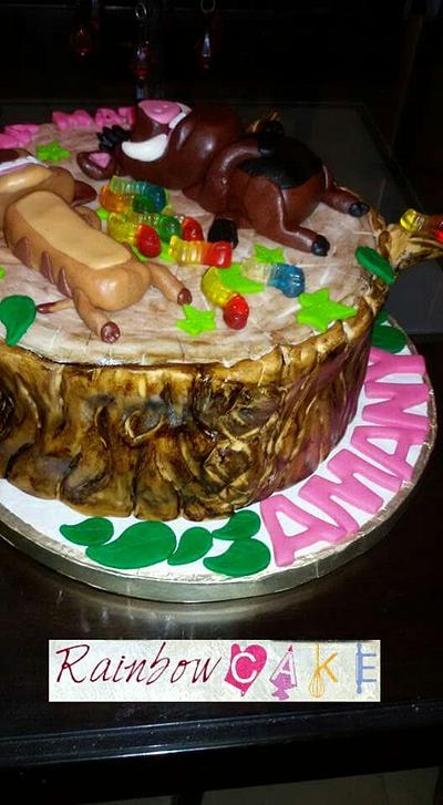Timon&pumba cake - Cake by Rainbowcake