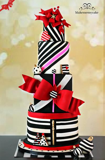 Christmas glamourous cake - Cake by Eva Salazar 