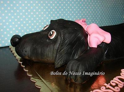 Puppy 3D Cake - Cake by BolosdoNossoImaginário