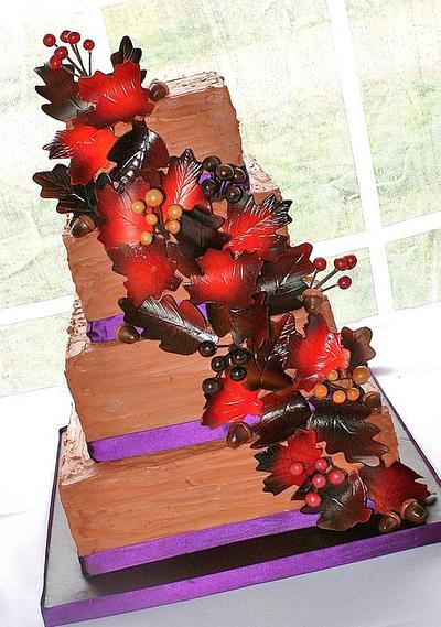 First Wedding of Fall - Cake by Stacy Lint