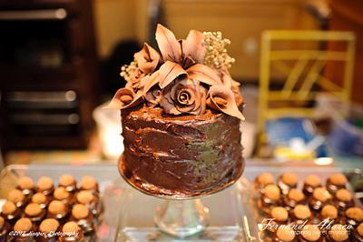 Chocolate Garden - Cake by Fernanda Abarca