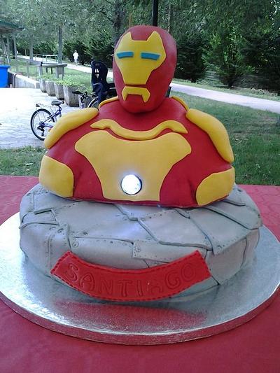 Iron Man cake  - Cake by flaviamile