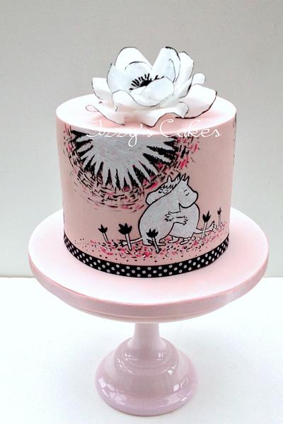 Moomins in love! - Cake by The Rosehip Bakery