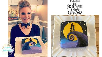 THE NIGHTMARE BEFORE CHRISTMAS CAKE!  - Cake by Miss Trendy Treats