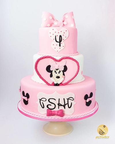 Minnie Mouse Cake - Cake by Yellow Box - Cakes & Pastries