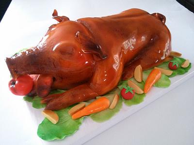 Sweet pig - Cake by Mihaela