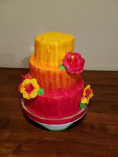 Sunset cake - Cake by Piece of Cake