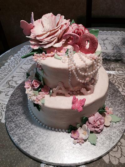 Pearl Anniversary - Cake by Julia 