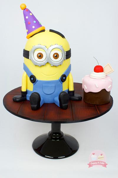Minion cake - Cake by Cuppy & Cake