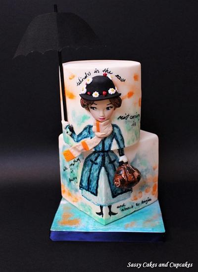 CPC Collaboration- Mary Poppins - Cake by Sassy Cakes and Cupcakes (Anna)