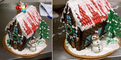 Gingerbread house - Cake by wigur