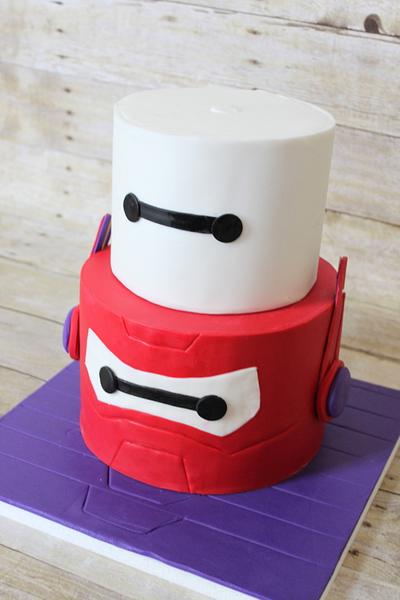 Baymax 2.0 birthday cake for Adam  - Cake by Not Your Ordinary Cakes