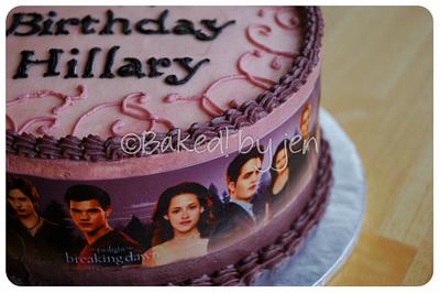 Twilight/Breaking Dawn Birthday Cake - Cake by Jen