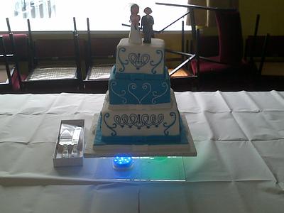 wedding  - Cake by helenlouise