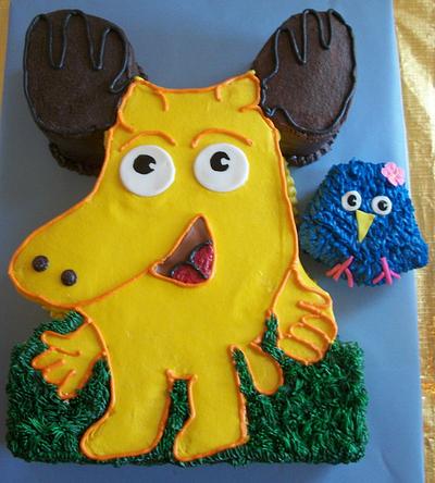 Moose A Moose - Cake by Tracy's Custom Cakery LLC