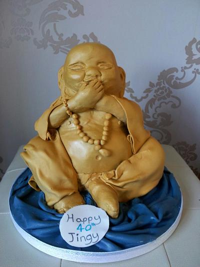 Laughing Baby Buddha - Cake by Roberta 