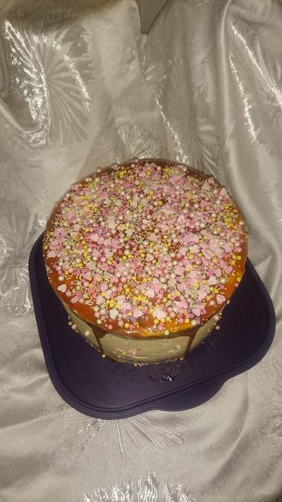 Birthday  sprinkles cake - Cake by Cups'Cakery Design