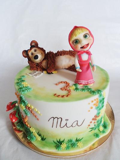 Masha and bear  - Cake by Veronika
