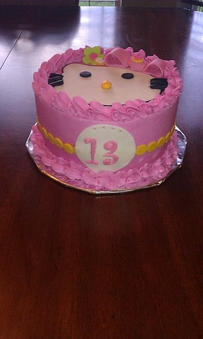 Hello Kitty - Cake by lcressel