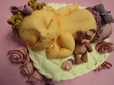 my little baby girl  - Cake by Martina Bikovska 