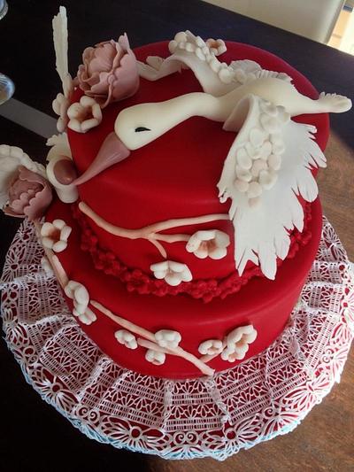 Birds cake - Cake by wendyslesvig