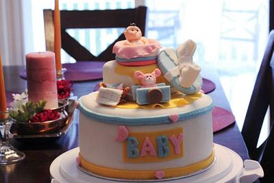 Baby Shower Cake - Cake by PMehra