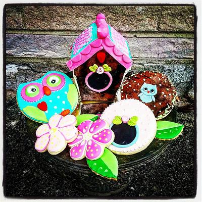 Owl Cookies  - Cake by Danijela Lilchickcupcakes