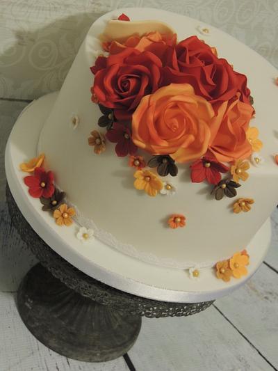 Autumn Pretties - Cake by Shereen