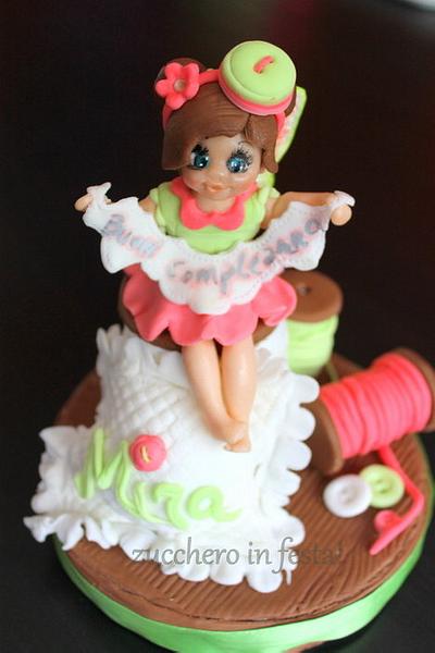 the dressmaker fairy - Cake by Ginestra