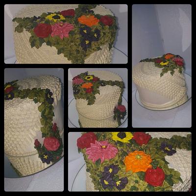 Floral cake - Cake by Rabia Pandor