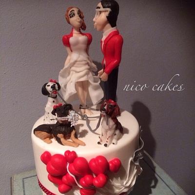 Just married!!! - Cake by Nicoletta Martina