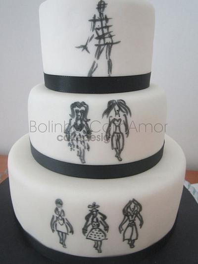 Fashion Cake - Cake by Bolinhos com Amor 