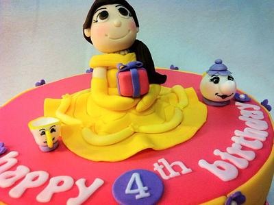Princess Belle Cake - Cake by Hot Mama's Cakes