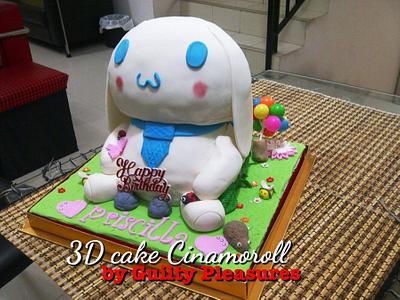 3D Cake - Cinnamoroll - Cake by Fajar Kusumaputera