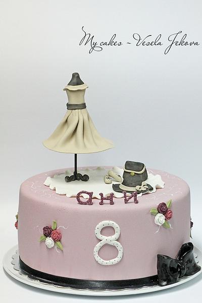 For a little lady!=) - Cake by Vesela Jekova