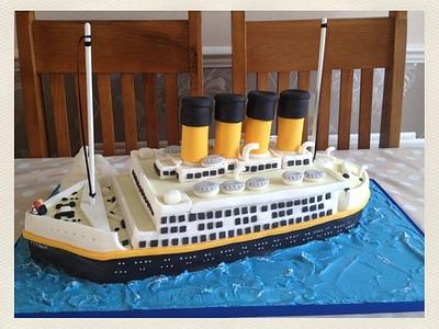 Titanic Cake - Cake by MarthasKitchen
