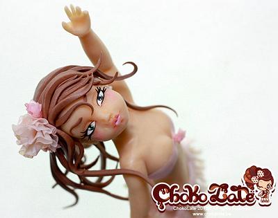 Lady Ballerina - Cake by ChokoLate Designs