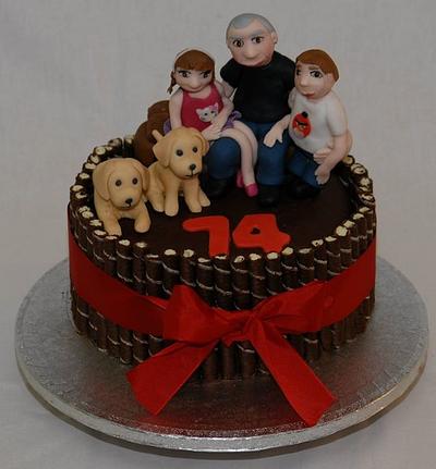 for grandfather ;) - Cake by Lucias023