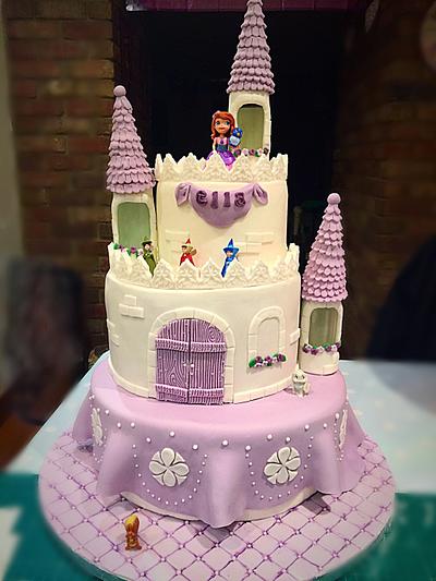 Princess Sofia Birthday Cake - Cake by justlearningcakes