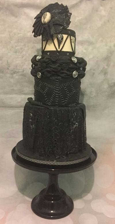 CPC Hogwarts Challenge 2017 - Bellatrix Lestrange - Cake by Couture Confections
