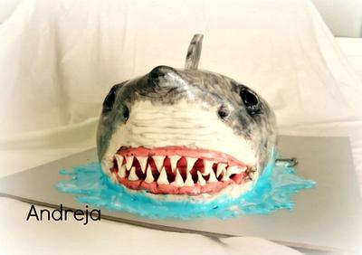 Shark cake - Cake by Dreja