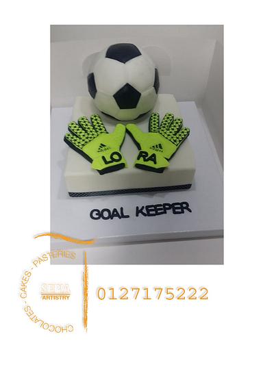 goalkeeper cakes - Cake by sepia chocolate