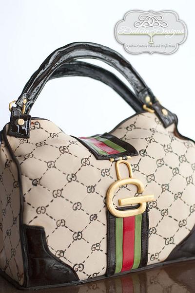 The Gucci Handbag  - Cake by Delicia Designs