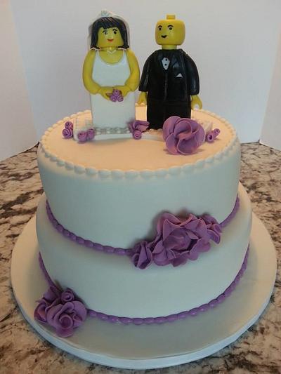 LEGO BRIDE AND GROOM - Cake by Enza - Sweet-E