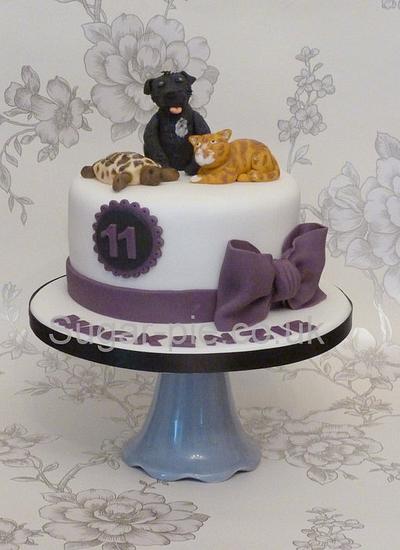 Favourite pet cake - Cake by Sugar-pie