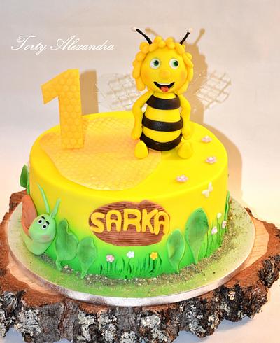Maya bee cake - Cake by Torty Alexandra